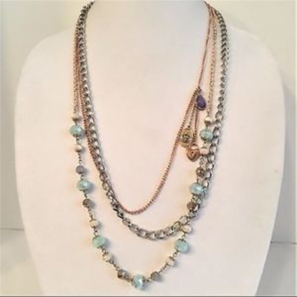 JUICY COUTURE Multi-Strand Long Bead Necklace - Picture 2 of 6